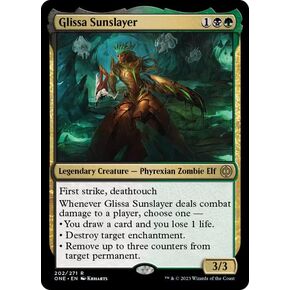 Magic: the Gathering - Glissa Sunslayer (202) - Phyrexia: All Will Be One