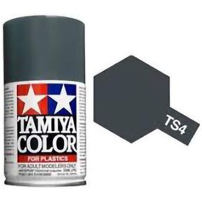 Tamiya America, Inc Spray Lacquer TS-4 German Grey, TAM85004