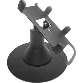 Pax S300 / Pax SP30 Low Profile Freestanding 4" Swivel Stand with Round Plate, Black