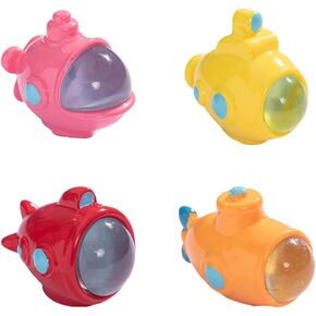 4 Pcs Miniature Underwater Submarine Resin Figurines – Creative Marine Landscape Decor for Aquariums, Fish Tanks, and Desktop Accessories – Cute Ocean-Themed Ornaments for Various Occasions
