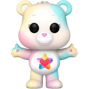 Funko Pop! Animation: Care Bears 40th Anniversary - True Heart Bear with Translucent Glitter Chase (Styles May Vary)