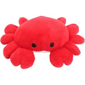 Red Crab Dog Toy, Squeaky Plush Chew Toy for Small Medium Large Dogs,Dog Toys/Puppy Toys/Dog Toys for Large Dogs Chew/Squeaky/Durable/Stuffed Toys for Small