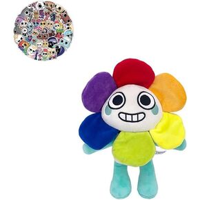 Dands Pebble Plushies 1Pack& Dandy 60 Pcs Stickers | Adult Collection-Youth Gift-First Choice for Birthday Gift Game Theme Series Plush Toys(Dand Plush)