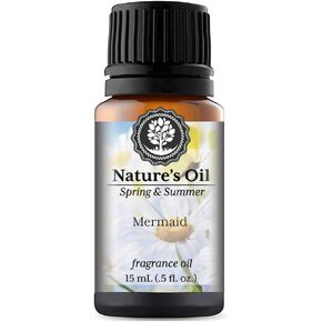 Mermaid Fragrance Oil (15ml) for Diffusers, Soap Making, Candles, Lotion, Home Scents, Linen Spray, Bath Bombs, Slime