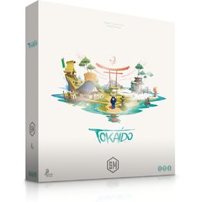 Stonemaier Games: Tokaido (Base Game) by Antoine Bauza | A Relaxing Strategy Board Game About Traveling in Japan for Adults and Family | 1-5 Players, 45 Mins, Ages 8+