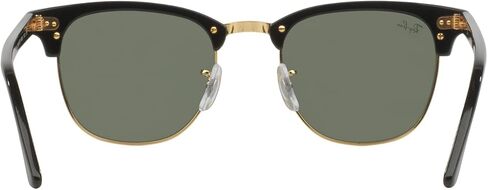 Ray-Ban RB3016 Clubmaster Sunglasses+ Vision Group Accessories Bundle for unisex-adult(Black/Crystal Green Polarized (901/58),49) in Saudi Arabia