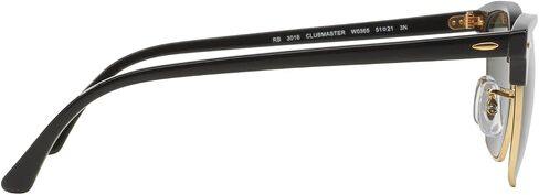 Ray-Ban RB3016 Clubmaster Sunglasses+ Vision Group Accessories Bundle for unisex-adult(Black/Crystal Green Polarized (901/58),49) in Saudi Arabia