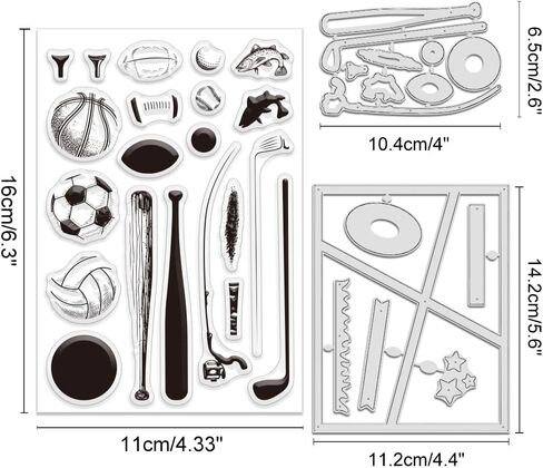 2PCS Animal Tree Cutting Dies and Silicone Clear Stamps Set Bear Rabbit Bird Transparent Stamps Forest Elk Rubber Clear Stamps and Dies for Card Making Scrapbooking Embossing Album DIY Craft in Saudi Arabia