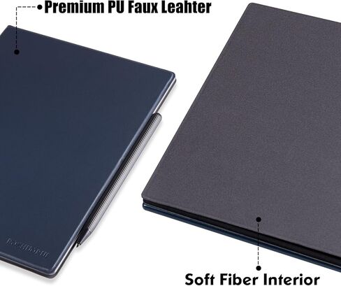 BOZHUORUI Magnetic Case for Onyx Boox Go 10.3 Tablet (2024 Released) - Ultrathin Lightweight Book Folio Cover with Auto Sleep/Wake (Black) in Kuwait