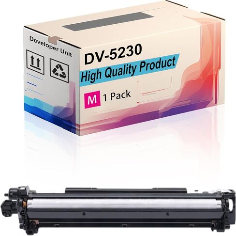 وحدة المطورين DV-5230 متوافقة مع Kyocera EcoSys M5521CDW M5526CDW P5021CDW P5026CDW الطابعات ، العائد العالي 300000 صفحة ، طباعة المزيد من الصفحات (3 عبوات أسود) in Kuwait