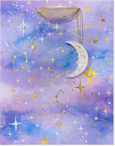 Papyrus 13" Large Gift Bag (Celestial Constellations) for Birthdays, Bridal Showers, Anniversaries and All Occasions (1 Bag) in Saudi Arabia