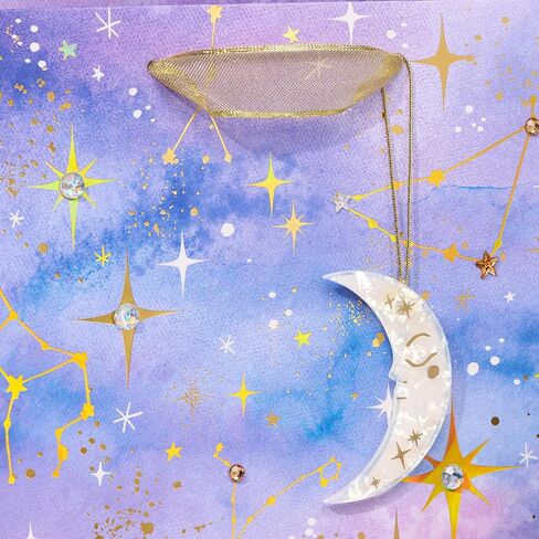 Papyrus 13" Large Gift Bag (Celestial Constellations) for Birthdays, Bridal Showers, Anniversaries and All Occasions (1 Bag) in Saudi Arabia