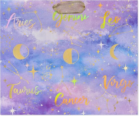 Papyrus 13" Large Gift Bag (Celestial Constellations) for Birthdays, Bridal Showers, Anniversaries and All Occasions (1 Bag) in Saudi Arabia