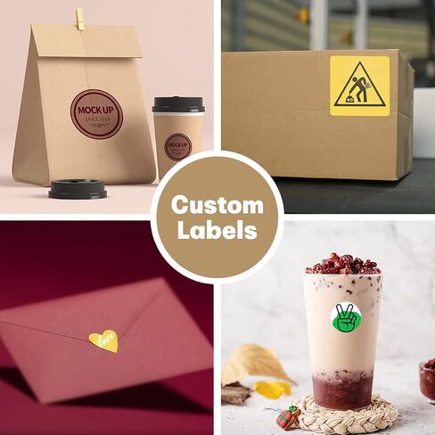 Yngel Custom Stickers for Business Logo, Personalized Labels for Parties, Customized Stickers for Thank You Business in Saudi Arabia