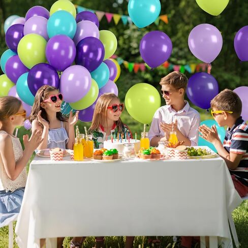 60PC Rainbow Balloons, Colorful Balloon for Birthday Party Decorations in Saudi Arabia