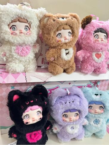 Nommi Loveliness Never End Series Blind Box Cute Plush Kawaii Anime Action Figure Plush Keychain Pendant Gift (Random 1pcs) in Saudi Arabia