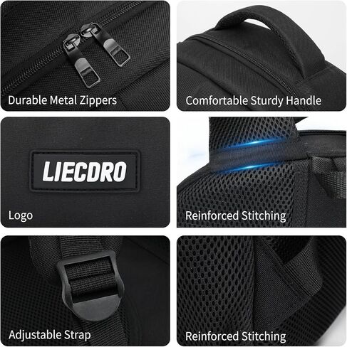 Black Backpack for Men, Backpack for School, School Backpacks for Boys Teens, 15.6 inch Laptop Back Pack with USB Charging Port, Large College Book Bag, Business Work Travel Bookbag in Saudi Arabia