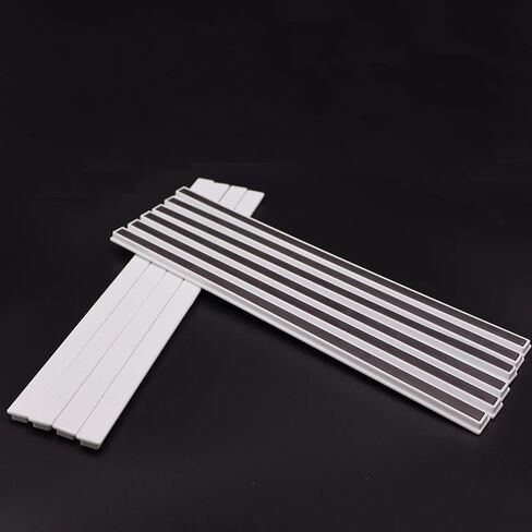 Colorful Magnetic Bar for Bulletin Board - Memo Strip Set Magnet Strip Tape, School Office Home Stationery Bar for Fridge 7.9 Inch/12inch 6 Color in Saudi Arabia