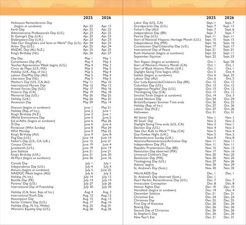 2025-26 Soleil 2-Year Pocket Planner (24-Month Calendar) in Saudi Arabia