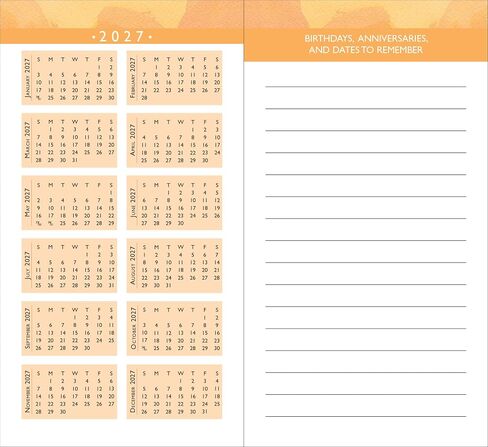 2025-26 Soleil 2-Year Pocket Planner (24-Month Calendar) in Saudi Arabia