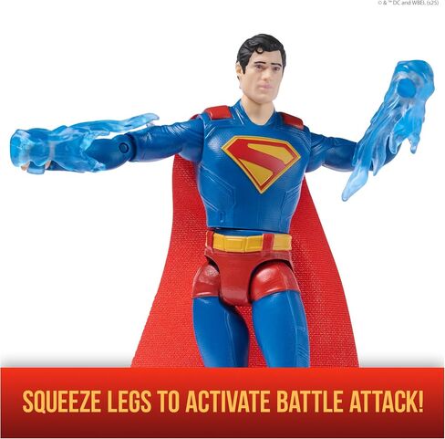 يتضمن DC Comics ، Figure Superman Epic Strike Figure ، بطول 6 بوصات ، تصفيف أفلام أصيلة ، ملحقات ، ألعاب للأطفال للبنين والبنات الذين تتراوح أعمارهم بين 4 سنوات وما فوق in Kuwait