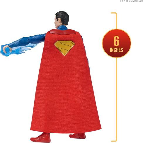 يتضمن DC Comics ، Figure Superman Epic Strike Figure ، بطول 6 بوصات ، تصفيف أفلام أصيلة ، ملحقات ، ألعاب للأطفال للبنين والبنات الذين تتراوح أعمارهم بين 4 سنوات وما فوق in Kuwait