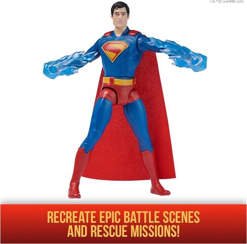 يتضمن DC Comics ، Figure Superman Epic Strike Figure ، بطول 6 بوصات ، تصفيف أفلام أصيلة ، ملحقات ، ألعاب للأطفال للبنين والبنات الذين تتراوح أعمارهم بين 4 سنوات وما فوق in Kuwait