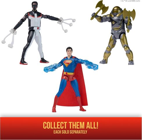 يتضمن DC Comics ، Figure Superman Epic Strike Figure ، بطول 6 بوصات ، تصفيف أفلام أصيلة ، ملحقات ، ألعاب للأطفال للبنين والبنات الذين تتراوح أعمارهم بين 4 سنوات وما فوق in Kuwait