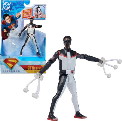 يتضمن DC Comics ، Figure Superman Epic Strike Figure ، بطول 6 بوصات ، تصفيف أفلام أصيلة ، ملحقات ، ألعاب للأطفال للبنين والبنات الذين تتراوح أعمارهم بين 4 سنوات وما فوق in Saudi Arabia