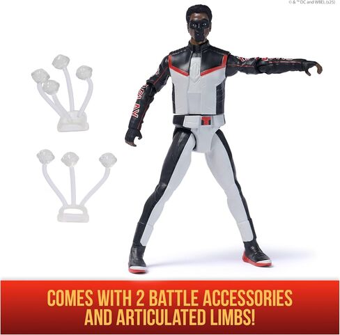 يتضمن DC Comics ، Figure Superman Epic Strike Figure ، بطول 6 بوصات ، تصفيف أفلام أصيلة ، ملحقات ، ألعاب للأطفال للبنين والبنات الذين تتراوح أعمارهم بين 4 سنوات وما فوق in Saudi Arabia