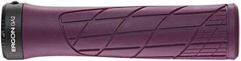 Ergon GA2 Ergonomic Bike Handlebar Grips | MTB Mountain Trail E-Bike| Comfort & Control for Demanding Trails | Lock-on, Carbon Bar Compatible | Standard Trigger Shifter Style | Pair of Grips, 7 Colors / One Size in Saudi Arabia