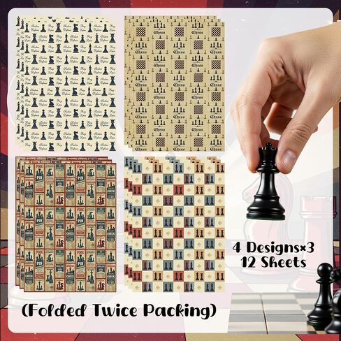Pineraap Book Lover Reading Wrapping Paper 12 Sheets Reading Themed Designs Gift Wrap for Bibliophiles,Librarians,Book Clubs,20"×28" in Saudi Arabia
