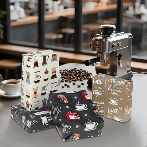 Pineraap Book Lover Reading Wrapping Paper 12 Sheets Reading Themed Designs Gift Wrap for Bibliophiles,Librarians,Book Clubs,20"×28" in Kuwait