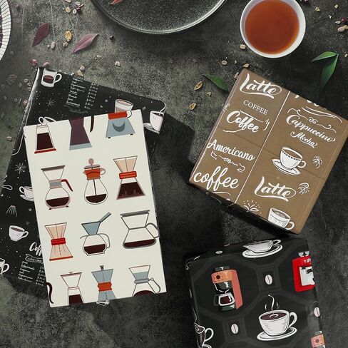 Pineraap Book Lover Reading Wrapping Paper 12 Sheets Reading Themed Designs Gift Wrap for Bibliophiles,Librarians,Book Clubs,20"×28" in Kuwait