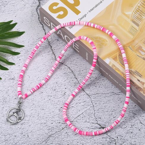 Ornaland Lanyards for id Badges Teacher Lanyard Beaded Lanyard Bohemian Lanyard Suitable for Office Leisure or As a Gift in Saudi Arabia