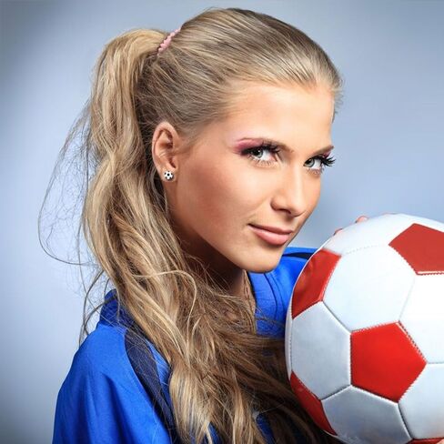 Sterling Silver Post Sports Earrings,Hypoallergenic Basketball Soccer Football Volleyball Stud for Women Teen Girls Mom Birthday Jewelry Easter Mothers Day Gifts (Volleyball) in Kuwait