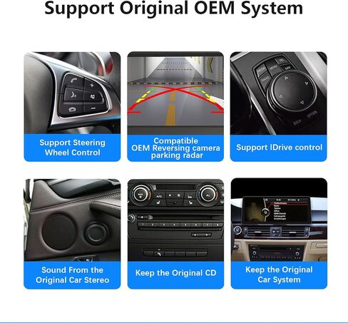 10.25 بوصة راديو تلقائي أندرويد لسيارات BMW 3 5 Series E90 E91 E92 E93 CCC Carplay Car Stereo شاشة تعمل باللمس الوسائط المتعددة وحدة الصوت الرئيسية Idrive Stereo Rceiver Linux System Dsp 2005-2012 in Kuwait