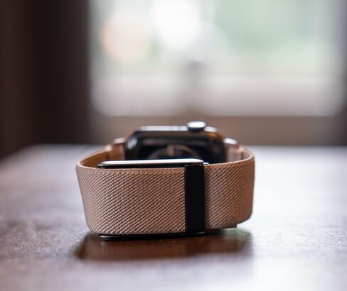 Apple Watch & Whoop Band Combo: Hybrid Athlete Band - Breathable, Odor-Resistant Nylon Strap Compatible with Apple Watch & Whoop 4.0 for Ultimate Comfort and Durability (Black) 42mm, 44mm, 45mm, 49mm in Saudi Arabia