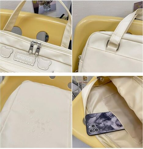 Crossbody Bag Shoulder Bag Kawaii Tote Bag with Cute Accessories Travel Totes Messenger Bag Women Laptop Bags in Kuwait