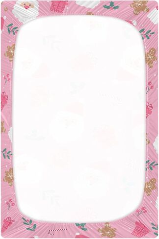 Watercolor Halloween Party Crib Sheets Soft Breathable Fitted Baby Crib Sheets Mattress Cover for Girl Boys, 52" x 28" x 9" in Kuwait