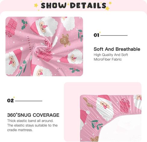 Watercolor Halloween Party Crib Sheets Soft Breathable Fitted Baby Crib Sheets Mattress Cover for Girl Boys, 52" x 28" x 9" in Kuwait