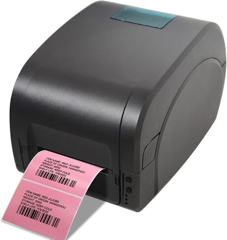Thermal Label 3x2 inch Sticker Direct Thermal Labels Self-Adhesive Thermal Paper Roll 500 pcs, Pink in Kuwait