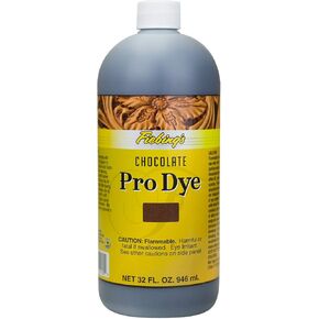Fiebing's - Pro Dye 32 Oz Chocolate - Professional Oil Dye for Dyeing Leather…