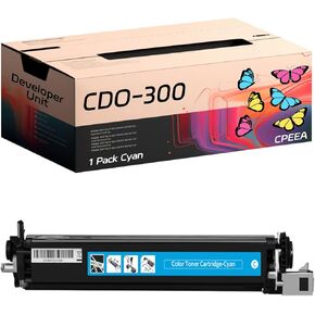 Compatible for Pantum CDO-300 Developer Unit Work for Pantum CP2300 CP2500 CP2506DNPLUS CM7105DN CM7100 Printers, with Chip, High Yield 30000 Pages, Clear Printing (4-Pack BK/C/M/Y)