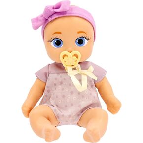 Minis Rowan 8.6" Realistic Baby Doll with Baby Soft Skin, Yellow Outfit, for Kids 18M+
