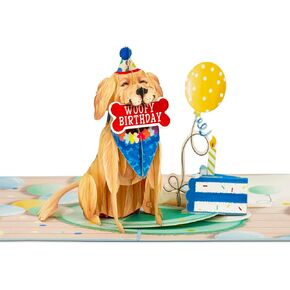 Be A Dragon Pop Up Card, Fire, 3D Greeting Cards, Ideal Gift For Fathers Day, Birthday, Dad, Father In Law, Grandfather, Men, Coworker, Boss, 5x7 - Includes Envelope And Message Note