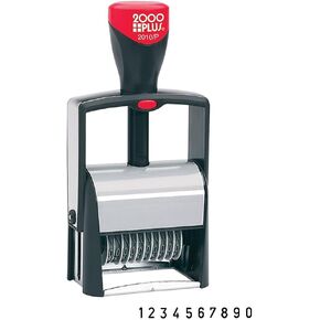 2000 Plus Classic Line 2010/P Numbering Machine, inch 10-Band-inch, Black Ink (011236)