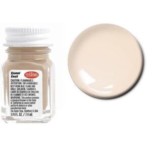 Testors Enamel Paint 1/4 ounce Gloss Sand Beige