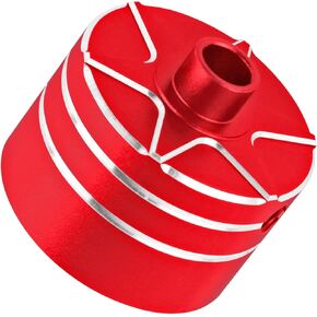 RC Alloy Diff Case Differential Carrier Upgrades Part for 1/8 Kraton/Outcast/Talion 6S BLX EXB,Notorious 6S BLX,1/7 Mojave 6S BLX EXB,BigRock/Fireteam 6S BLX,Replace #ARA310983,Red