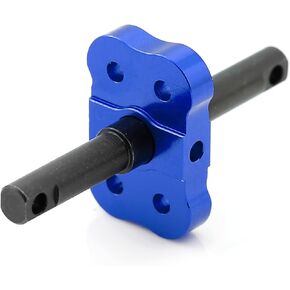 Aluminum Differential Locker Spool for Traxxas Mini Maxx RC Car, Metal Lock Straight Axle Shaft,Upgrades Part Replacement Blue